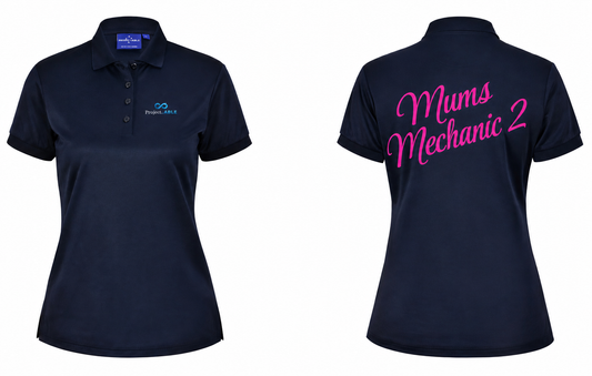 Polo shirt Project.ABLE “Mums Mechanic 2”